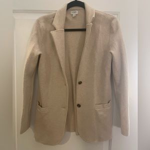 J Crew Sweater Blazer size small